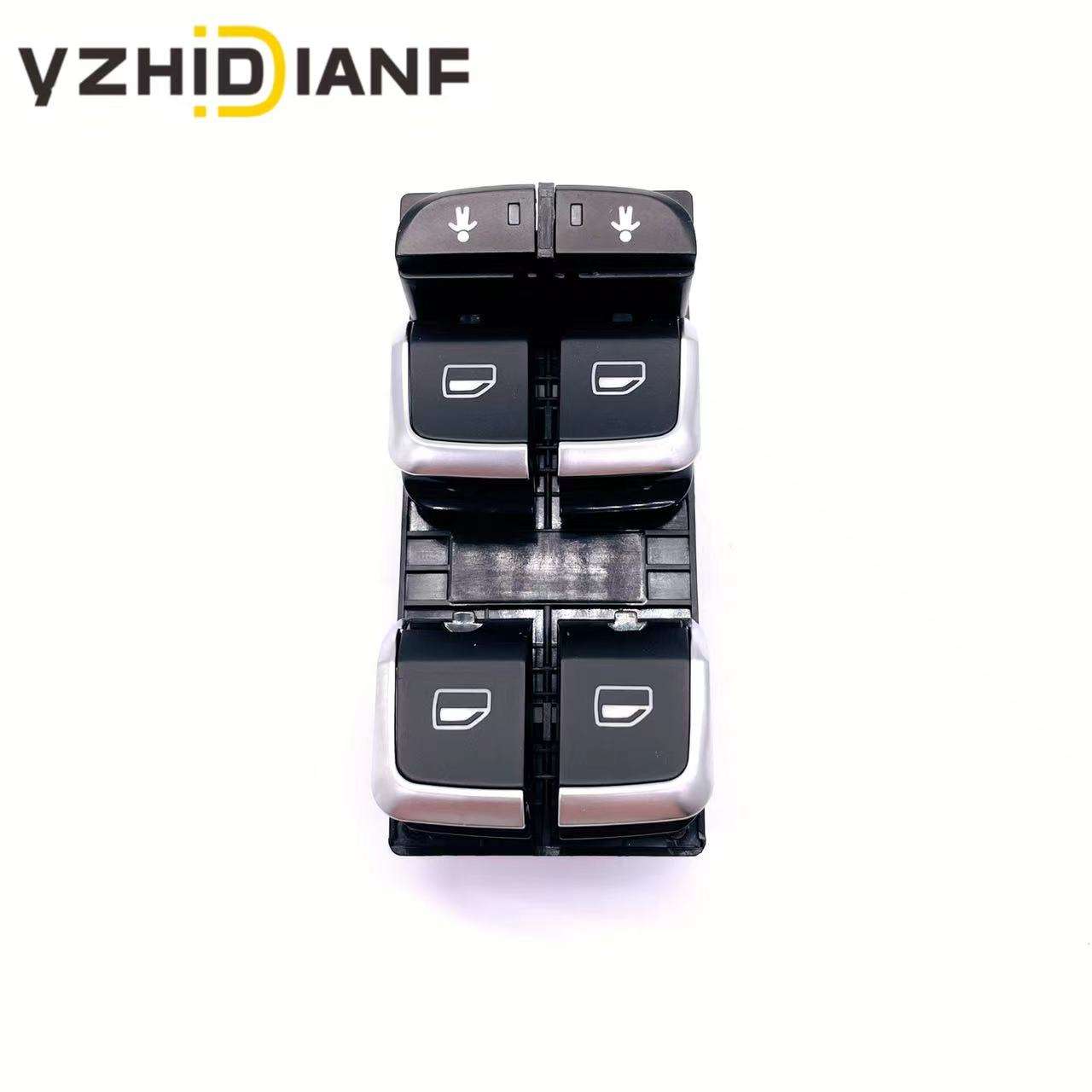 汽车配件左前电动主电动车窗开关4GD959851B 适用于奥迪A6 S6 A7 A8