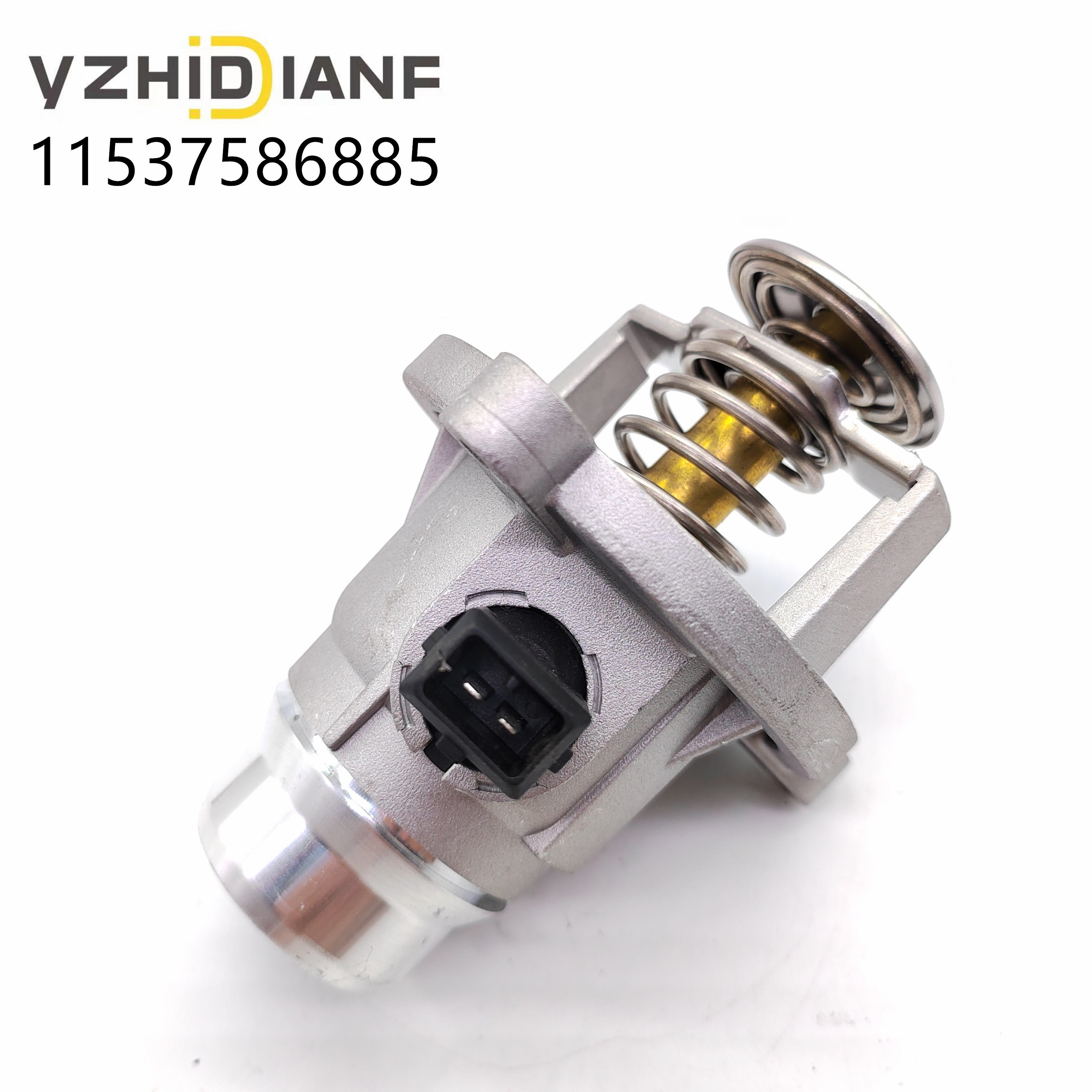 汽车发动机冷却液节温器总成外壳水 11537502779 11537586885 适用于宝马 X5 545i 550i 645Ci 745i 745Li V8 4.4L