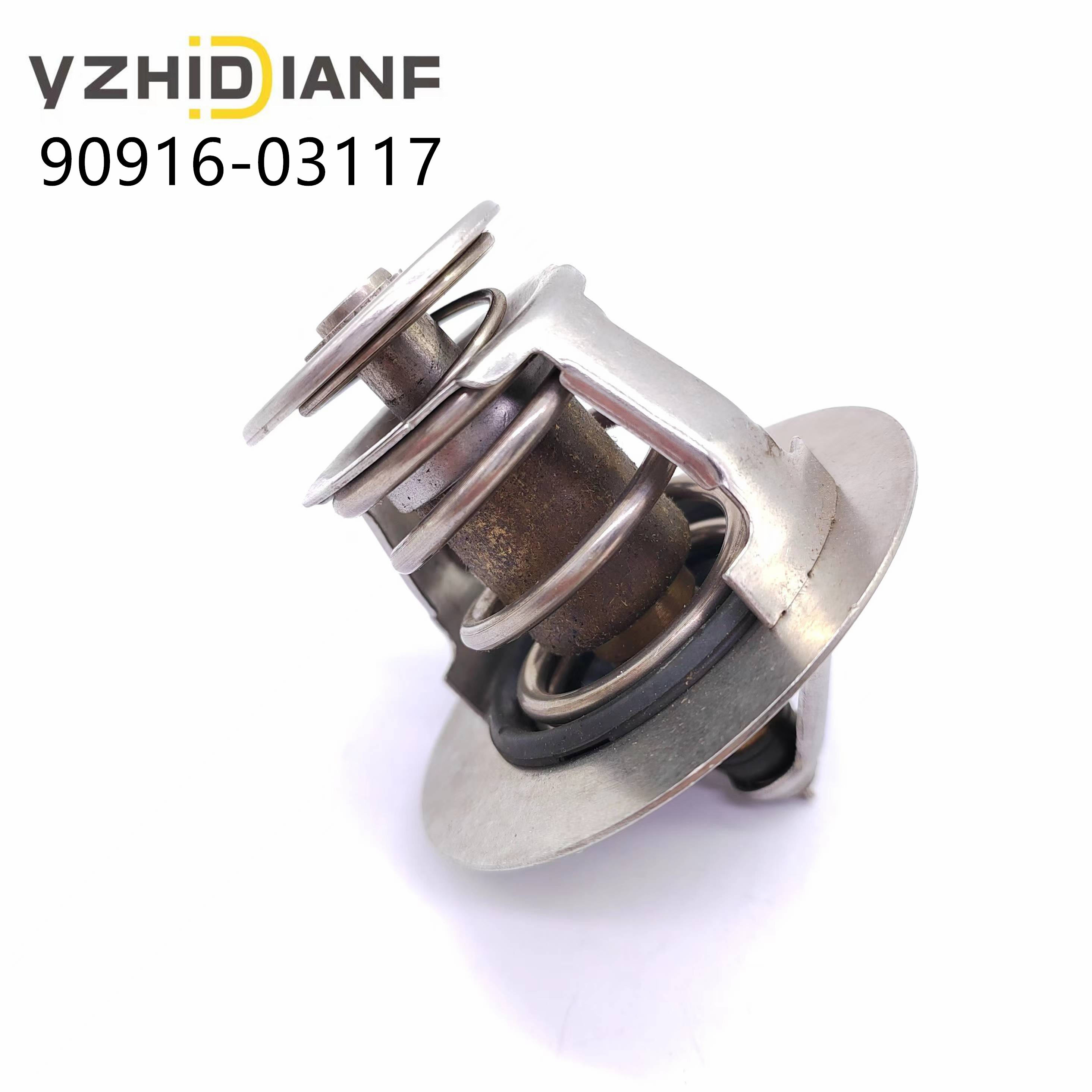 汽车发动机冷却液节温器外壳水 90916-03117 适用于丰田兰德酷路泽 4.5L 93-97 雷克萨斯 LX450 96-97