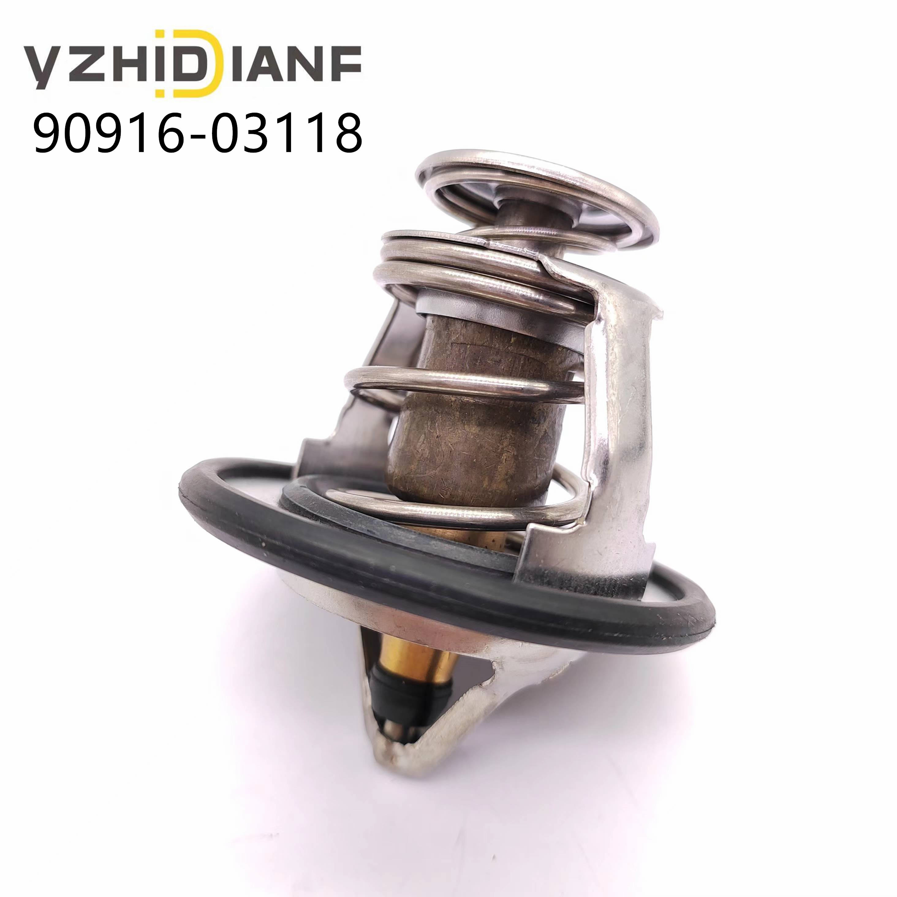 汽车发动机冷却液节温器外壳水 90916-03118 适用于现代 Azera Santa Fe 起亚 Sorento