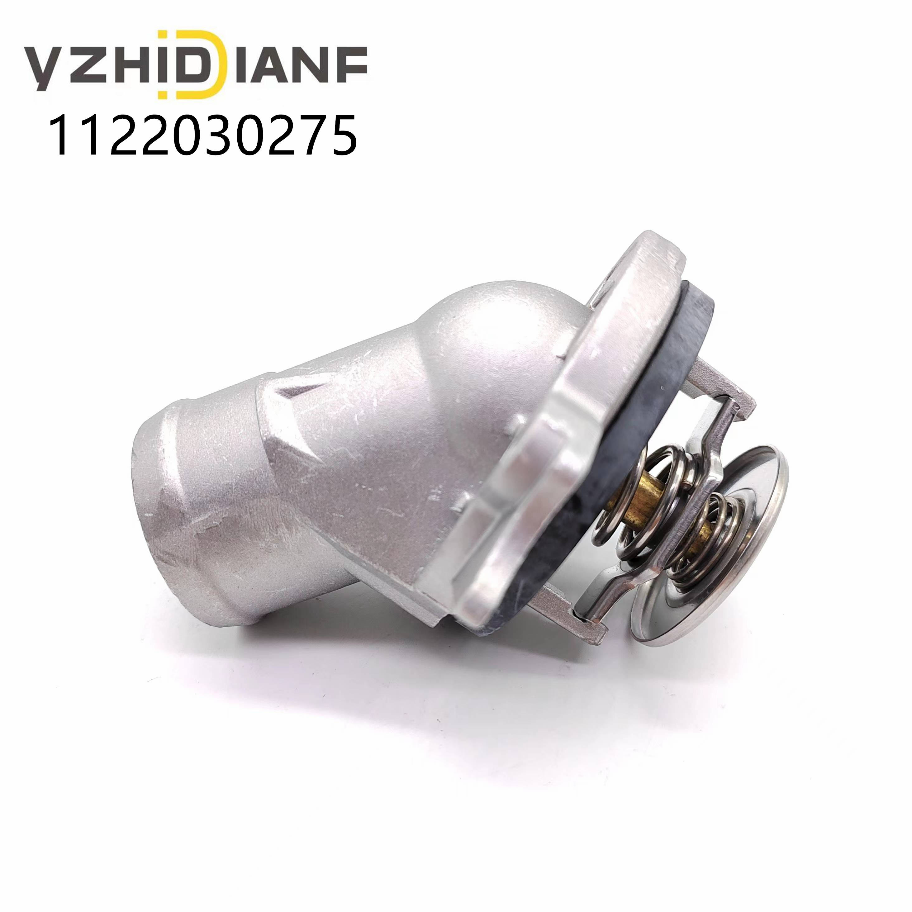 汽车发动机冷却液节温器外壳水 1122030275 1122000015 适用于梅赛德斯-奔驰 ML320 ML350 ML430 ML500 R500 S350