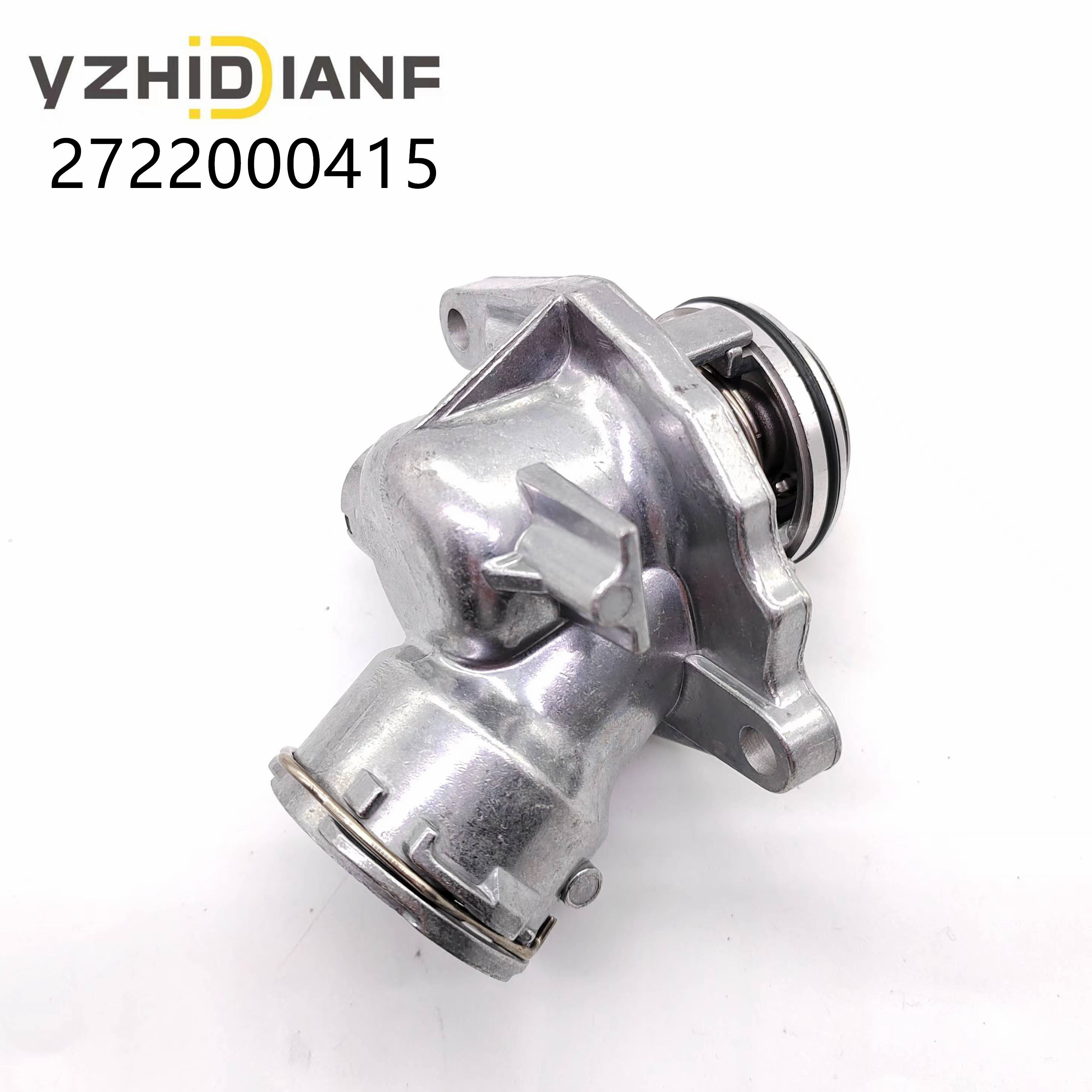汽车发动机冷却液节温器外壳水 2722000415 2722000115 适用于梅赛德斯奔驰 C280 R350 ML350 ML350 GLK350 CLK350 C300