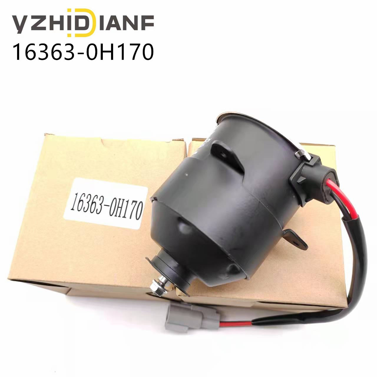 厂家直销汽车发动机冷却系统散热器风扇电机 16363-0H170 16363-28230 适用于丰田凯美瑞 ACV4 2007-2011